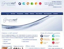 Tablet Screenshot of grupo-net.com